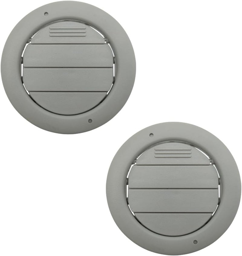 LXROAR01 2PCS Roof Headliner AC Heater Air Vents Gray Compatible with Ford Transit 2015 to 2025 Year, Roof Air AC Vent for YC3Z-19893-AA - Image 1